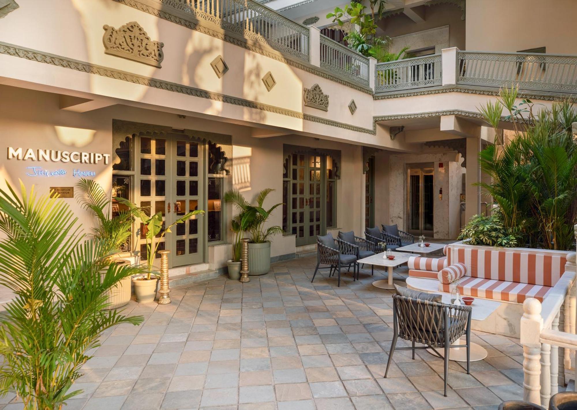 Manuscript - Jhilwara Haveli Hotel อุเดเปอร์ ภายนอก รูปภาพ